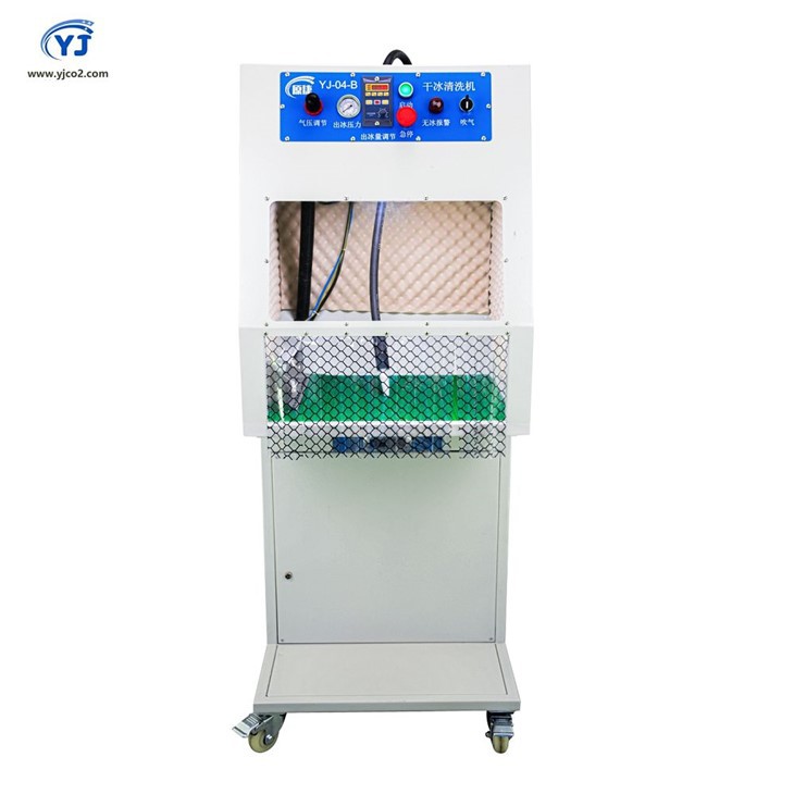 Trockeneis-Reinigungsflussmittel